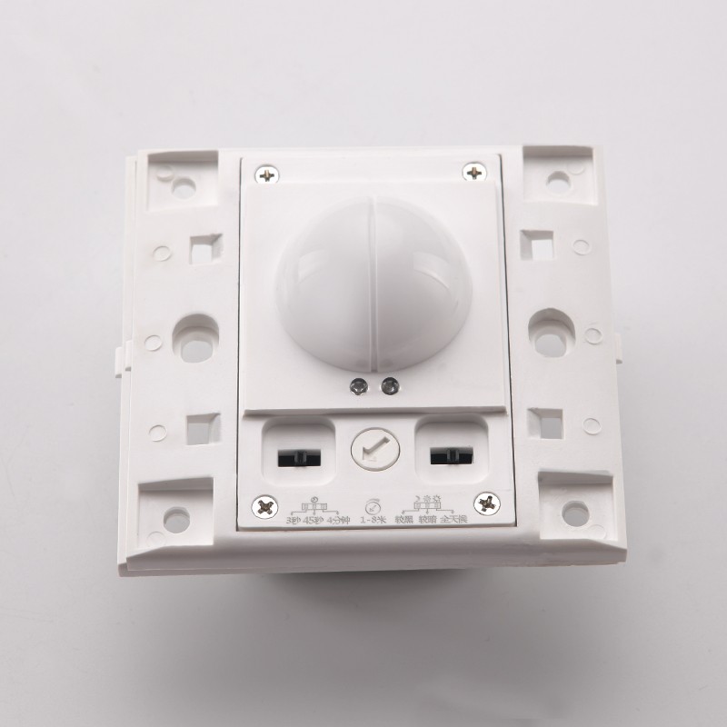 微波雷达感应开关/智能开关/人体感应开关/AC220V/外置86型/3900图片