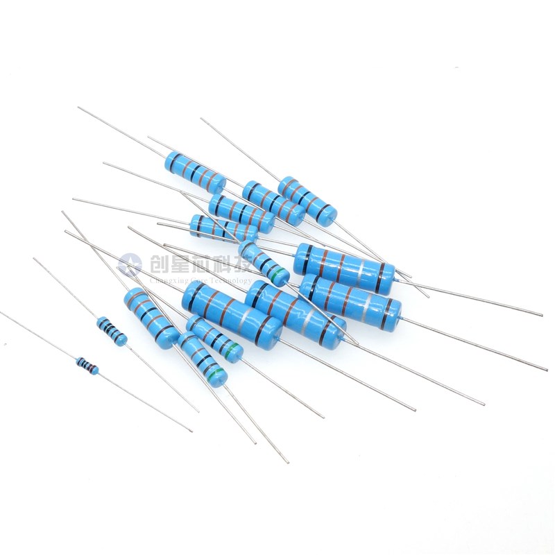 10K-91KR欧姆 插件金属膜电阻器1/8W/1/6W/1/4W/1/2W/1W/2W/3W/5W