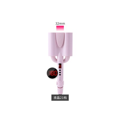 短发卷发棒26mm蛋卷棒水波纹泡面头三管玉米烫大波浪宿舍32mm长发