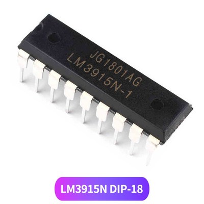 LM3914N-1 3915N 电压比较器 电量显示板常用IC芯片DIP-18直插