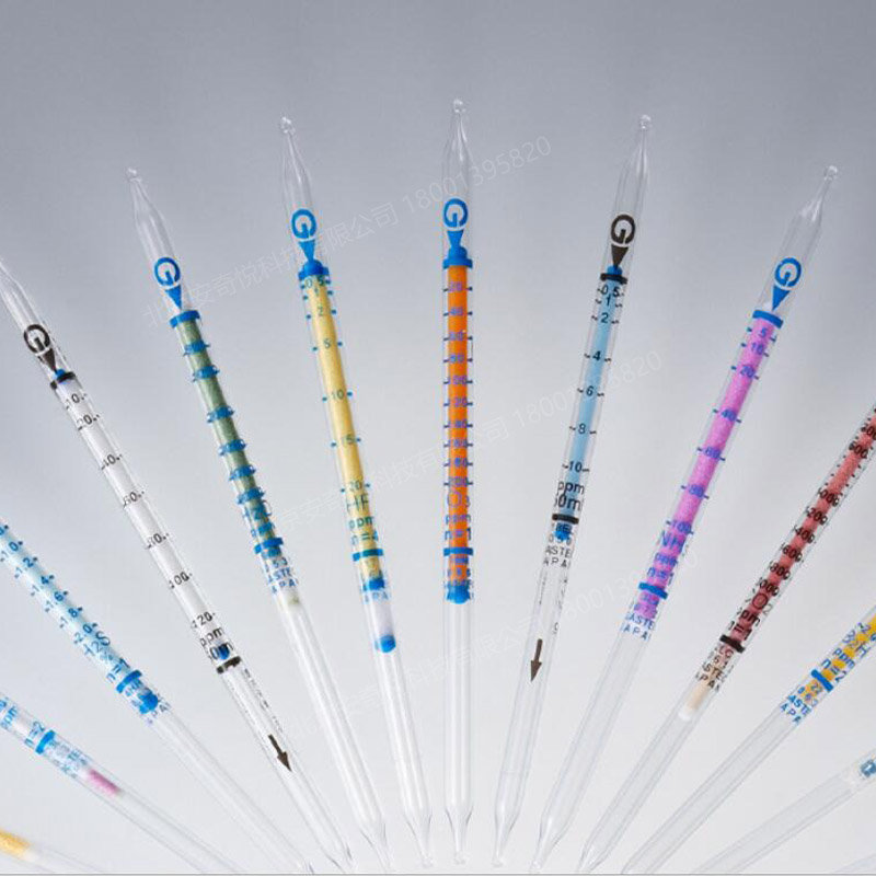 原装进口GASTEC硫化氢气体检测管  H2S测试管  4L  发顺丰