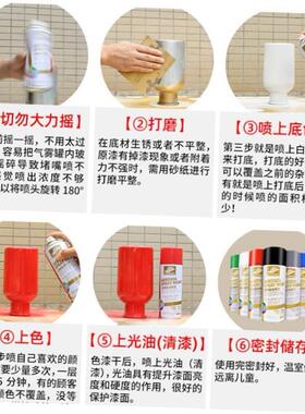 Jianxin paint brush electric car dark gold from spray paint