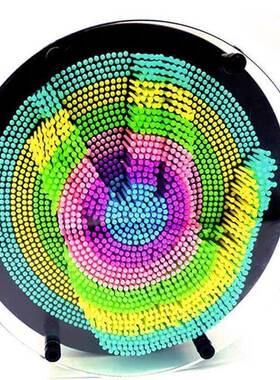 3D Pn Art ntellectual Fun Toys Ranbow PnArt Palm Board