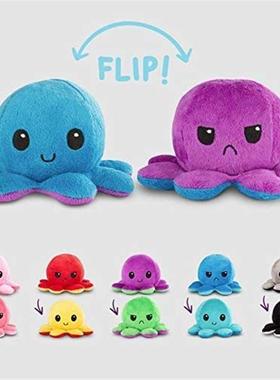 1pcs Reversble Octopus Plushe Fdget toy Flp Plush Toys