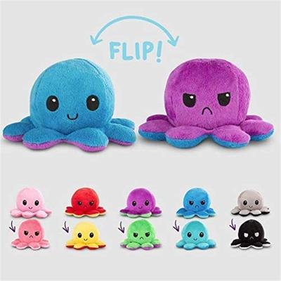 1pcs Reversble Octopus Plushe Fdget toy Flp Plush Toys