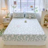 bed single fitted mattress cotton cover sheet protector 床笠