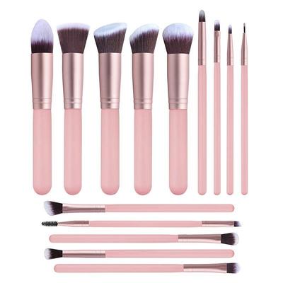 14pcs makeup brushes set for foundation powder blusher lip
