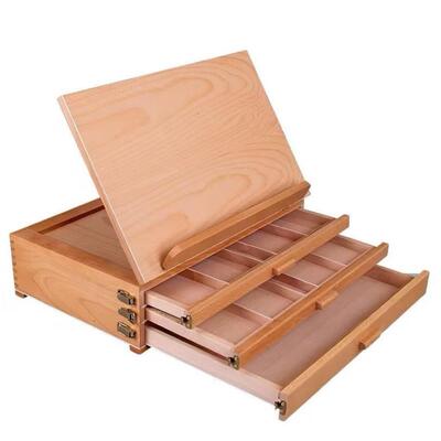 Easel desktop sketch oil painting box portable drawing board