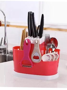 chopsticks holder drain rack knives forks spoon box plastic