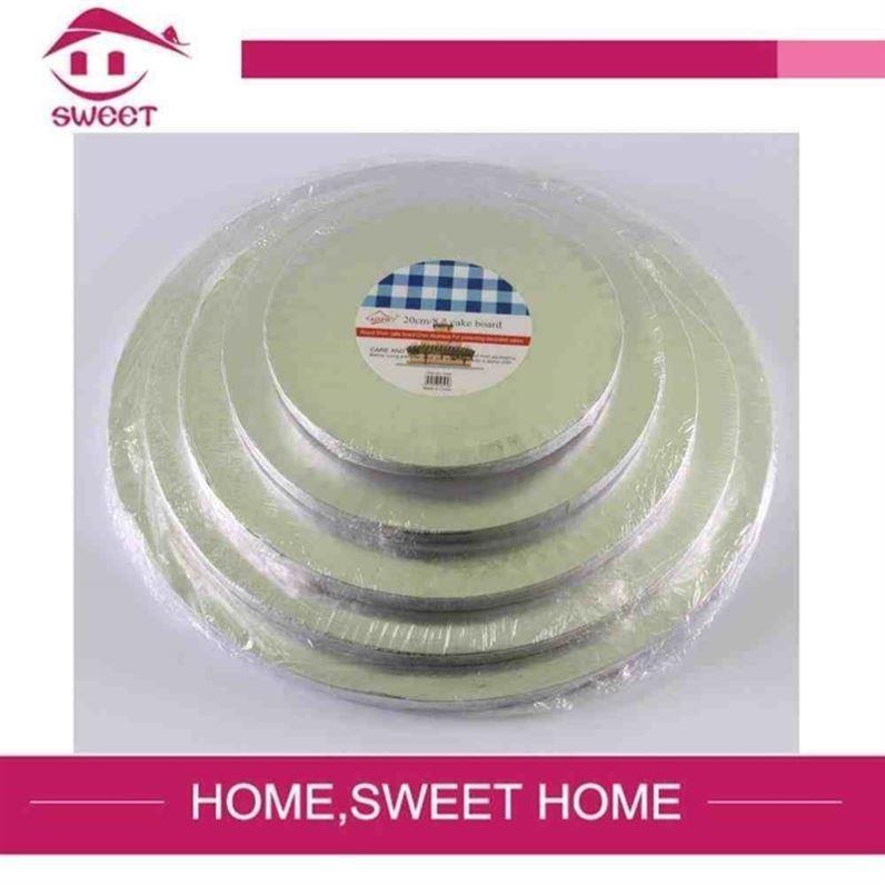 cake bed plate silver cake base board Cake base Baking tool