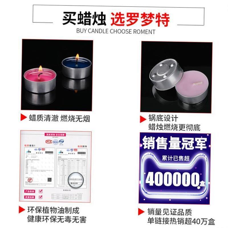 50pcs/Pack Flamlss Candls Ta Lights Candl Talight