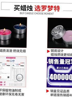 50pcs/Pack Flamlss Candls Ta Lights Candl Talight