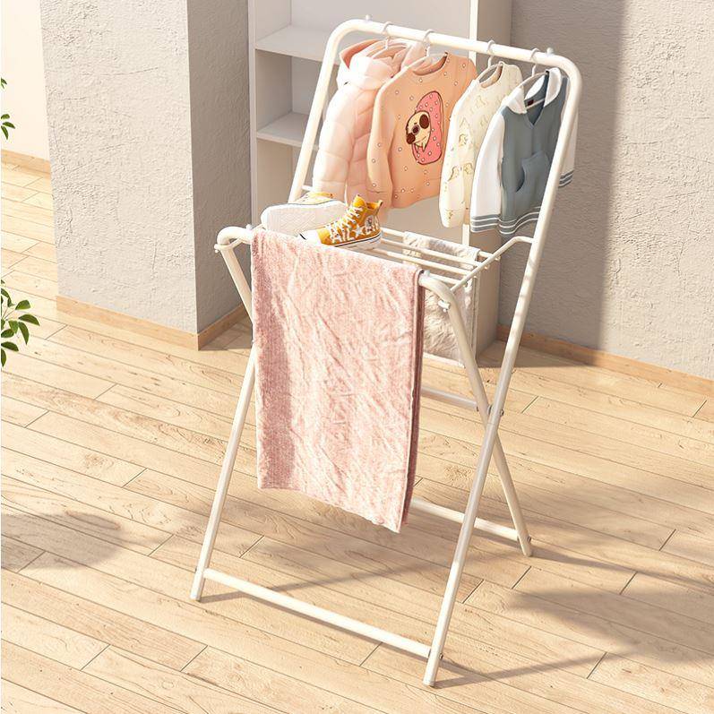 clothes drying rack fold laundry garment dryer hanger 衣架杆