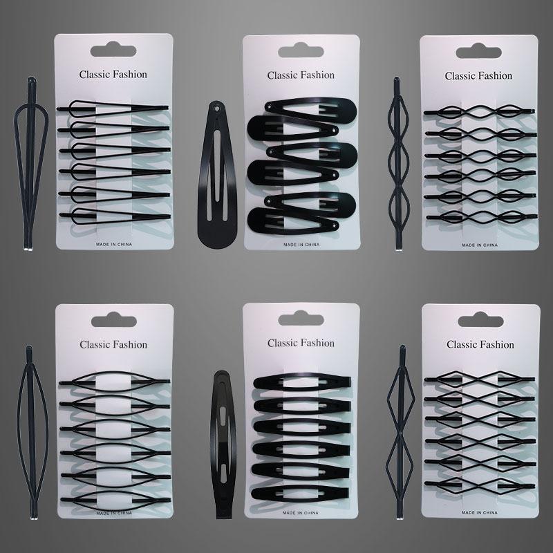 Way hair accessories black clips black clips one word clip