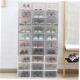 Transparent dustproof plic 3PCS shoe box Shoes cabinet