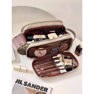 Lazy makeup bag small toiletries box large capacity storage