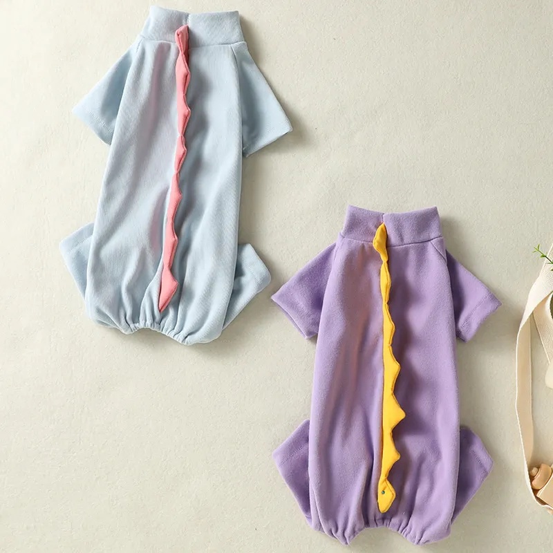 新款春夏猫狗打底宠物母狗四脚小型比熊秋冬季保暖包肚猫咪衣服