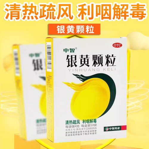【中智】银黄颗粒4g*10袋/盒