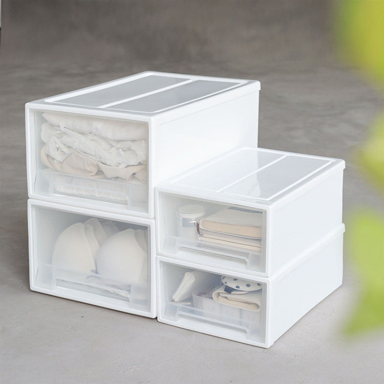 家用抽屉式收纳盒床下衣服整理箱