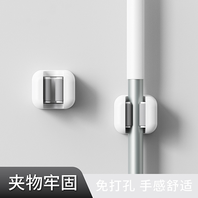 拖把挂钩粘胶粘钩免打孔壁挂神器