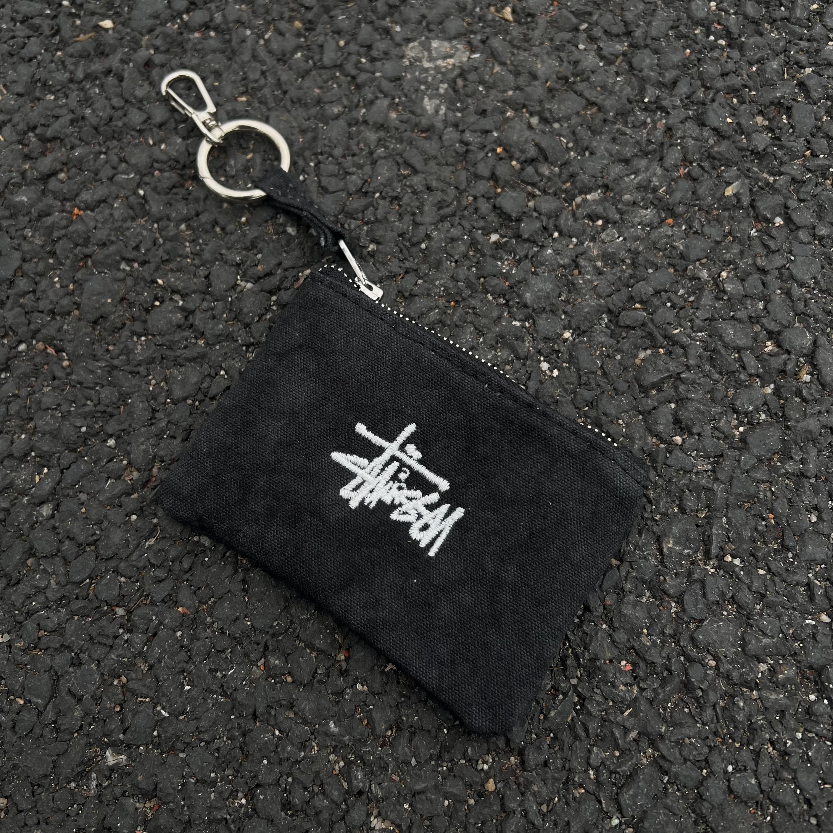 ironworks經典logo刺繡零錢包