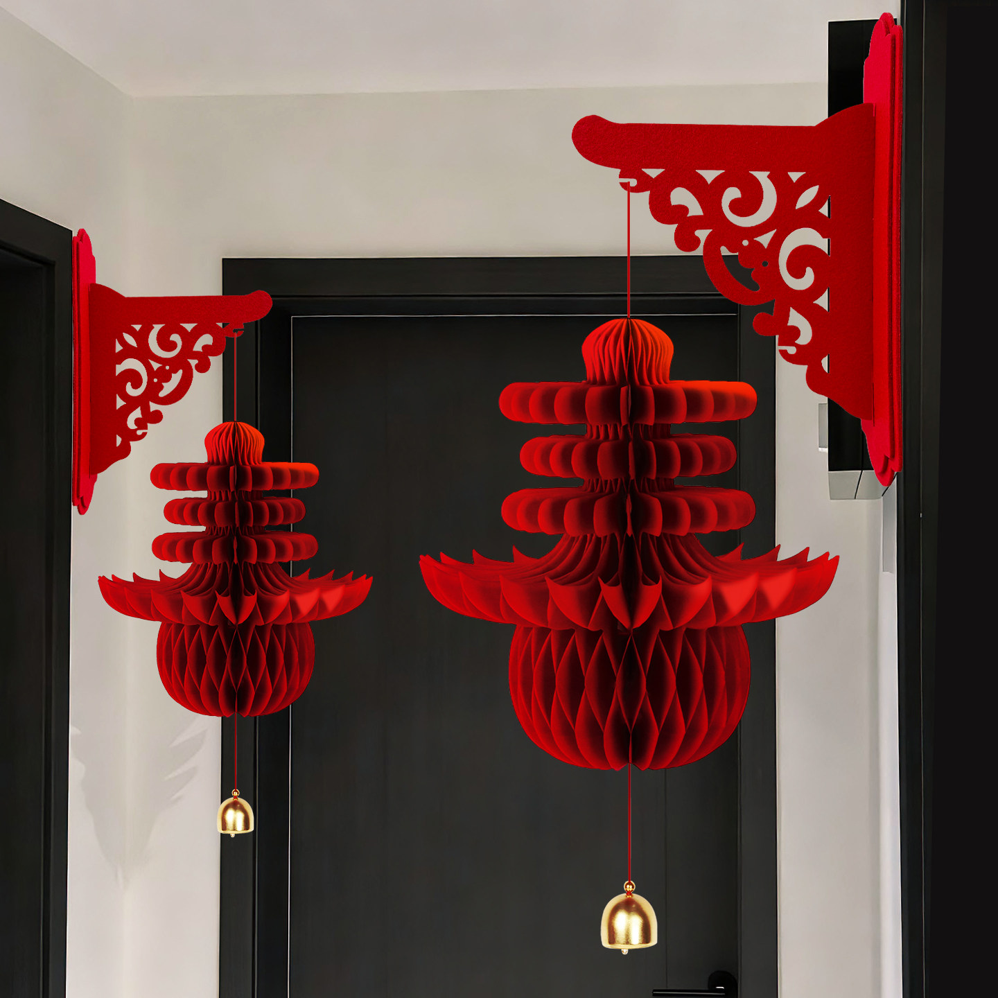 2026新款马年新年立体春字灯笼挂件入户大门春节过年蜂窝球装饰品,节庆用品/礼品,挂饰/生肖挂饰,淘宝优惠券,粉丝福利购,淘宝优惠卷