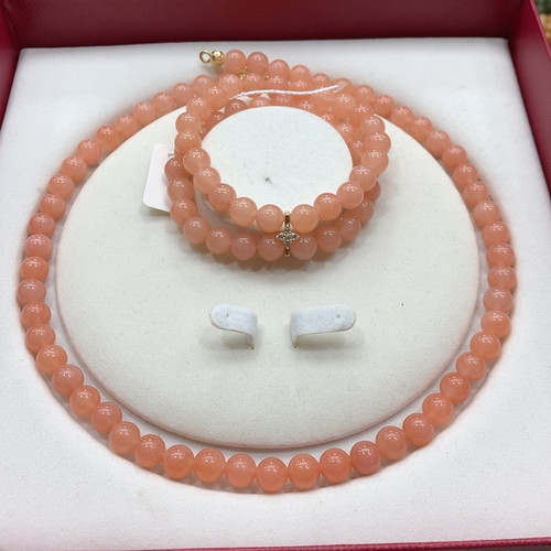 佘太翠8mm觅缘项链双圈手串