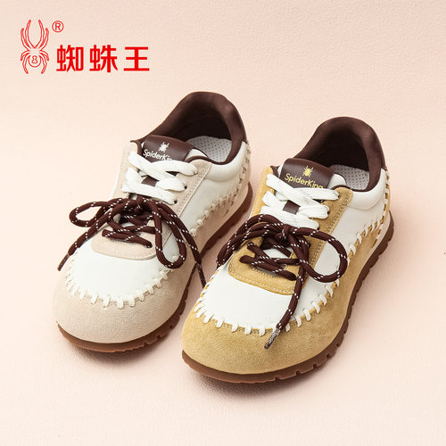 蜘蛛王休闲女德训鞋春季新款