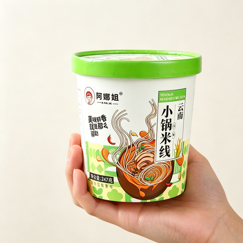 阿娜姐云南麻辣牛肉米线桶装速食保鲜米线米粉免煮过桥米线早餐