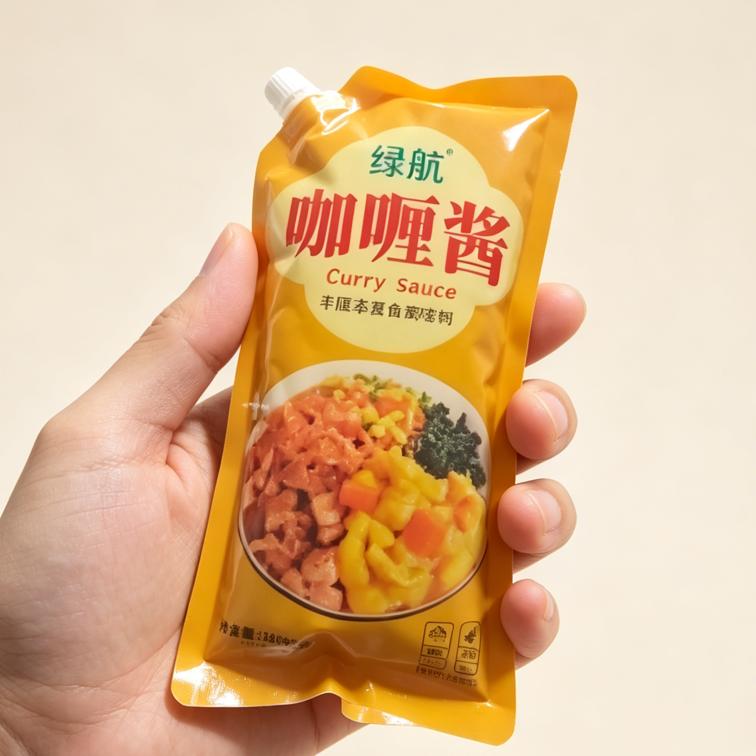 绿航咖喱酱咖喱牛肉鱼丸牛腩炒饭酱料拌面鸡肉饭下饭焖肉调味料