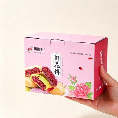 阿娜姐云南鲜花饼玫瑰花饼抹茶紫薯云南特产追剧小零食休闲零食