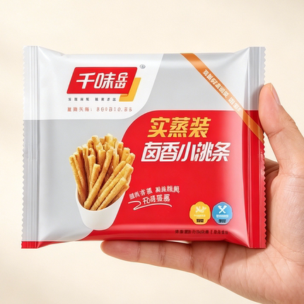 千味央厨茴香小油条260g火锅小油条早餐油条速食油条半成品商用