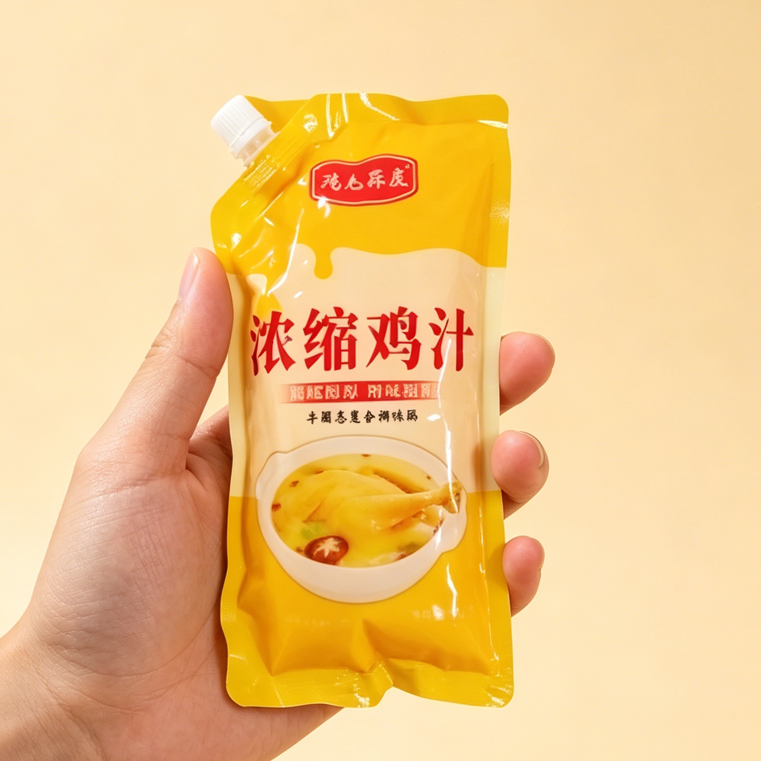 鸡毛蒜皮浓缩鸡汁炒菜煲汤火锅调味料提味增鲜厨房烹饪鸡汁调味品 - 实物图