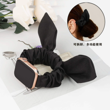 苹果手表带可拆卸蝴蝶结立体耳朵适用34567代appleiwatch表带,智能设备,智能手表手环表带/腕带,淘宝优惠券,粉丝福利购,淘宝优惠卷