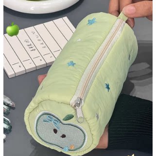 笔袋可爱文具盒收纳袋包刺绣文具袋大容量桌面笔盒