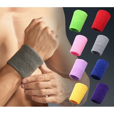 运动护腕弹力毛巾吸汗护腕篮球羽毛球舞蹈瑜伽护腕带