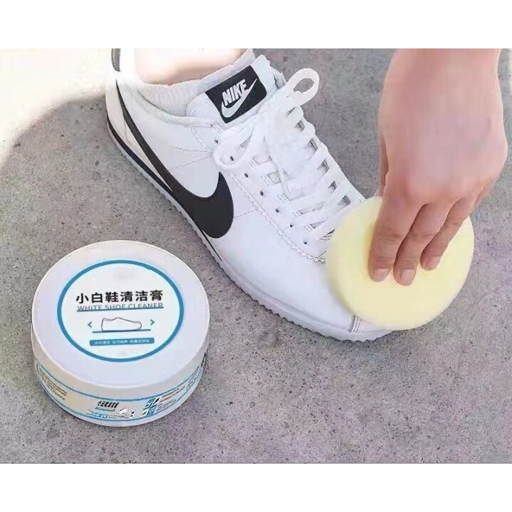小白鞋清洁膏小白鞋清洗剂去污保养去黄增白擦鞋香皂精油清洁神器
