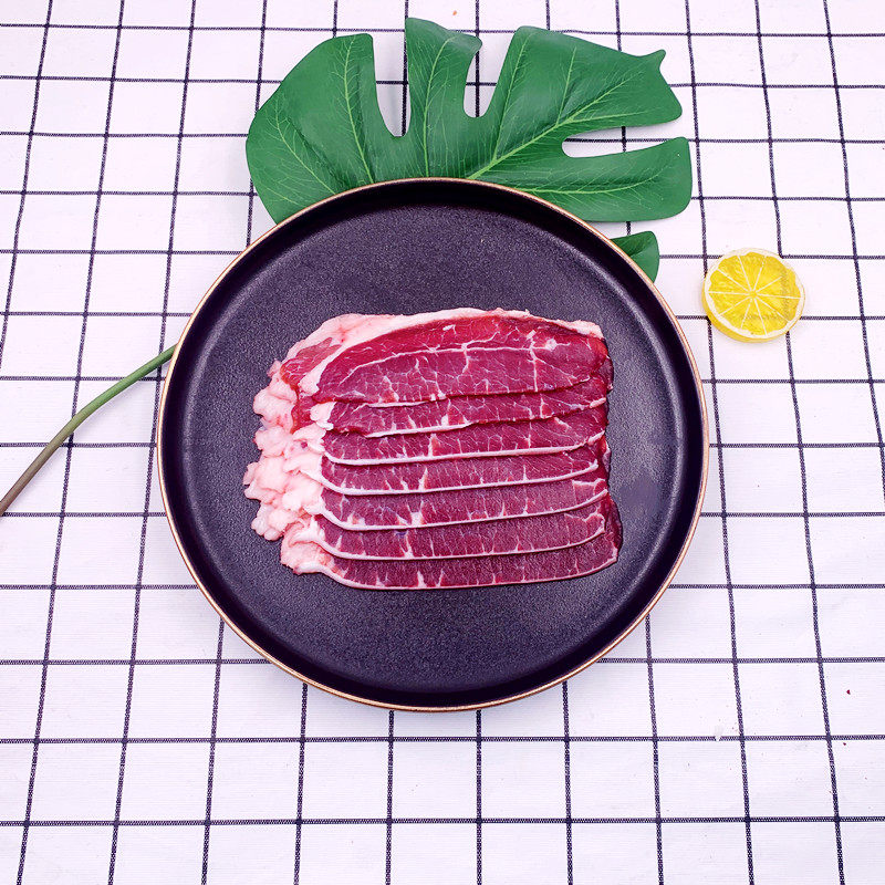 谷饲牛肩胛肉200g牛肉原切无腌制新鲜冷冻烤肉烧烤商用