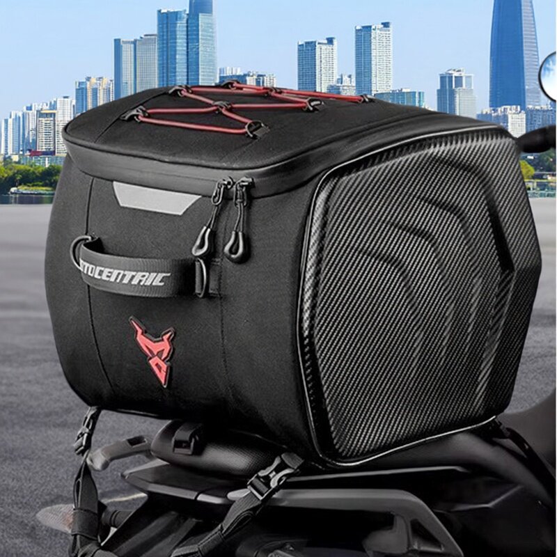 摩托车骑行包可放全盔头盔踏板弯梁通用前置车尾两用便携式反光包