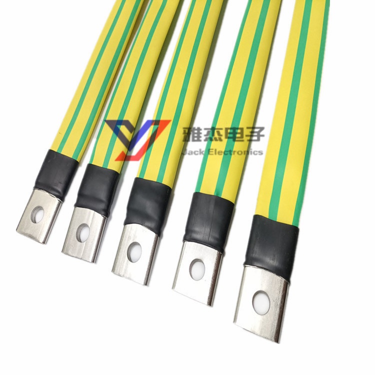 不锈钢接地编织带 接地线导电带 304/316法兰静电跨接线