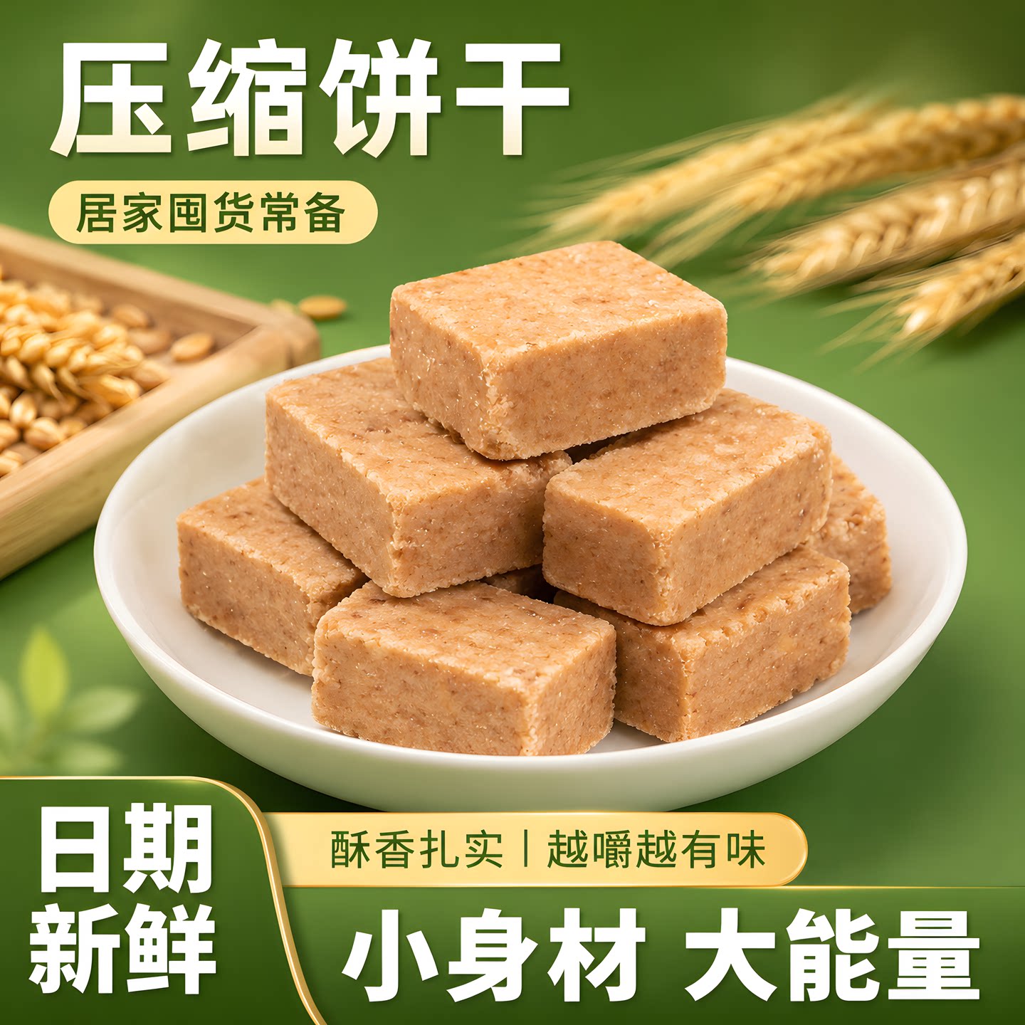 特种兵压缩饼干干粮正品官方旗舰店食用独立包装无糖低脂代餐饱腹