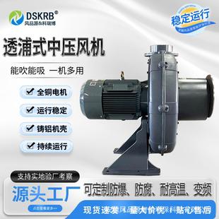 3吸料输送透浦式 TB150 TB125 中压风机除尘器大风量