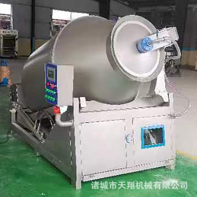 全自动液压滚揉机卤牛肉真空滚揉罐鸡柳羊肉牛排腌制入味机