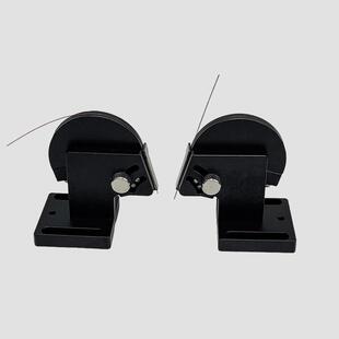 精密耦合光纤夹具旋转夹具光学透镜夹具开合式单纤夹具