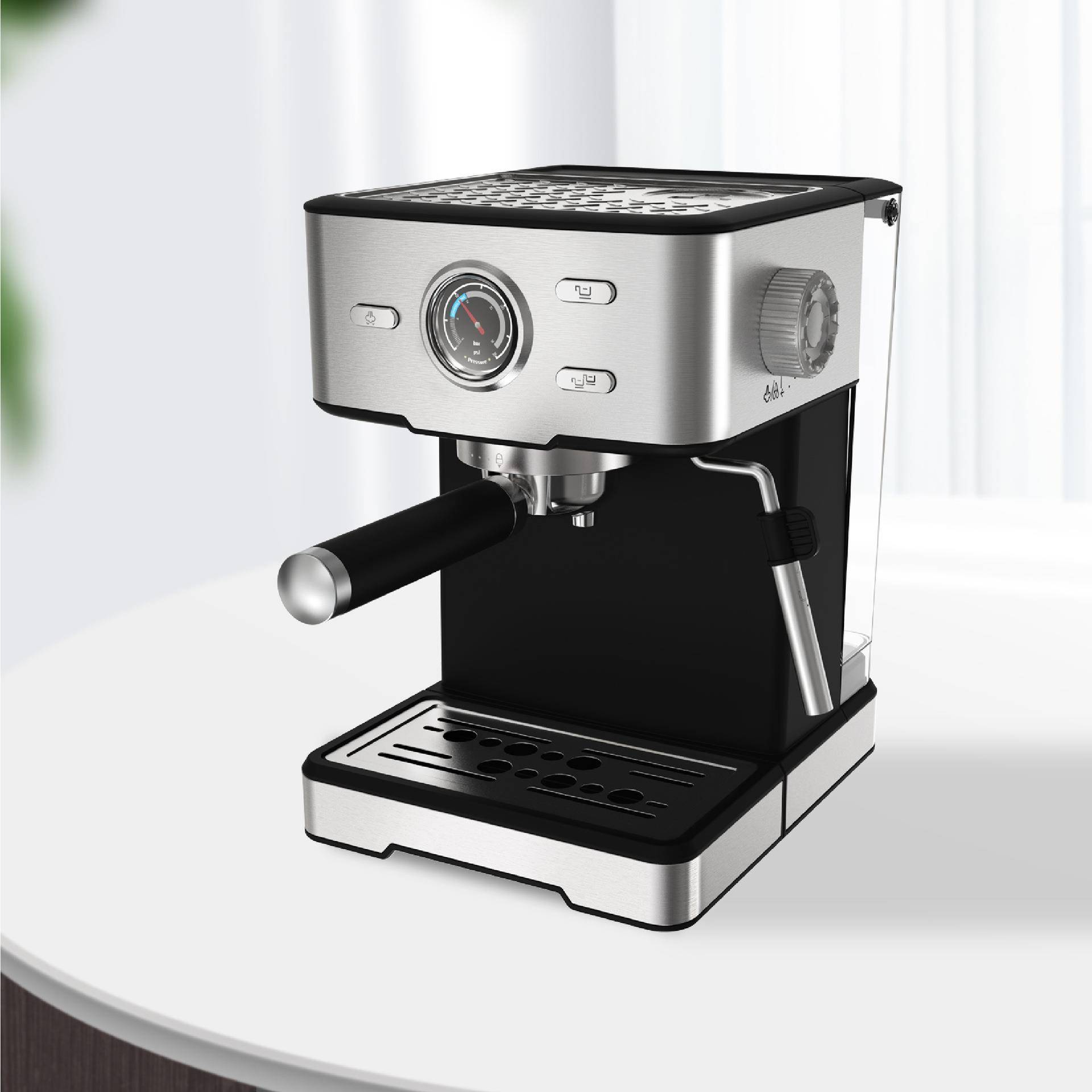 TC51C意式半自动泵压式浓缩咖啡机咖啡粉胶囊奶泡小型家用一体机