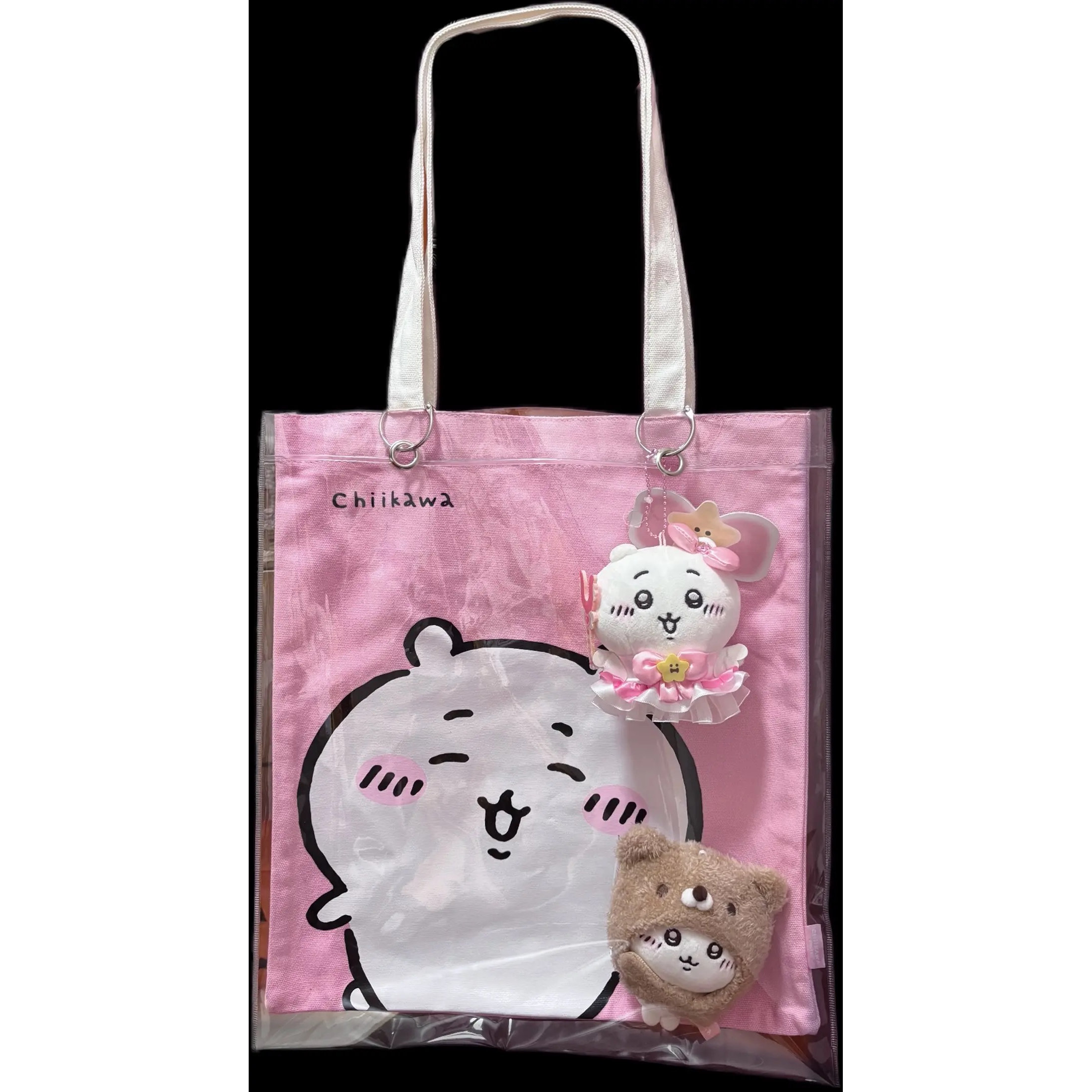 法gala系列购物袋环保手提便当袋pvc保护套chiikawa单肩包学生