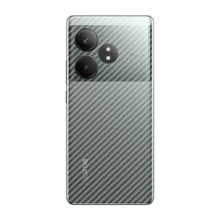 适用真我gtneo6se后膜Realme GT Neo6SE手机背膜gtneo6曲面屏RMX3852防刮保护RMX3850碳纤维软贴纸磨砂防指纹