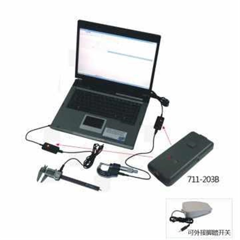 桂林广陆电子数显卡尺150级游工业高精度标量具接口配件防新品