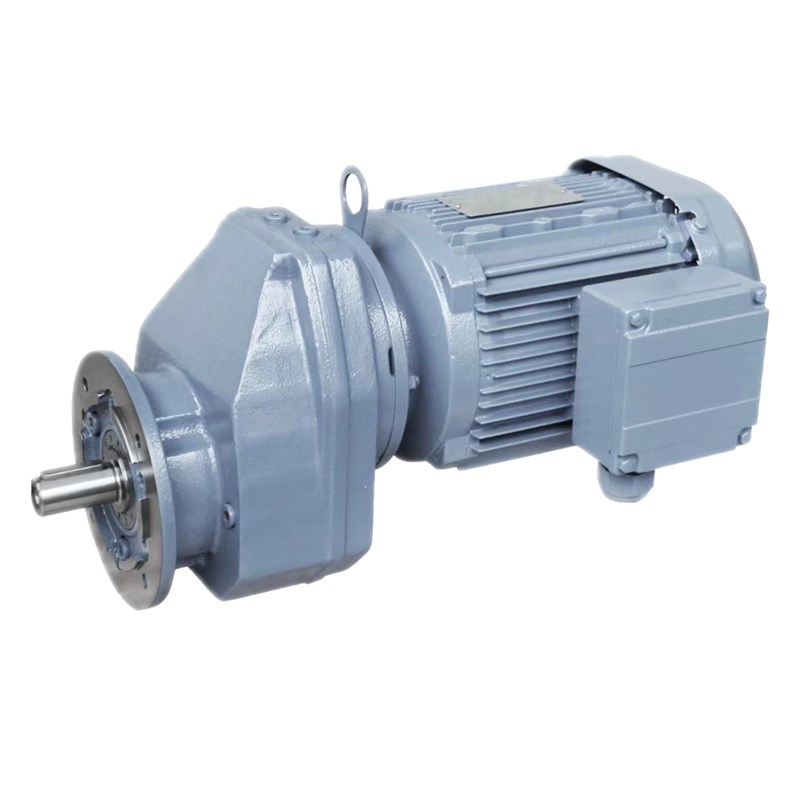 R系斜齿轮减速机RF RX37 47 57 67 77 87 97硬齿轮电机卧式变速箱