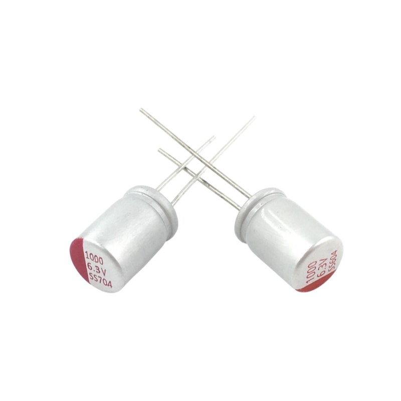 直插固态电容 主板显卡100 220 270 470 560 820 1000UF 6.3V 16V